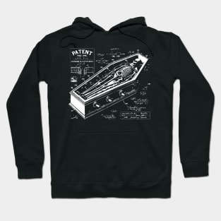 vintage coffin design Hoodie